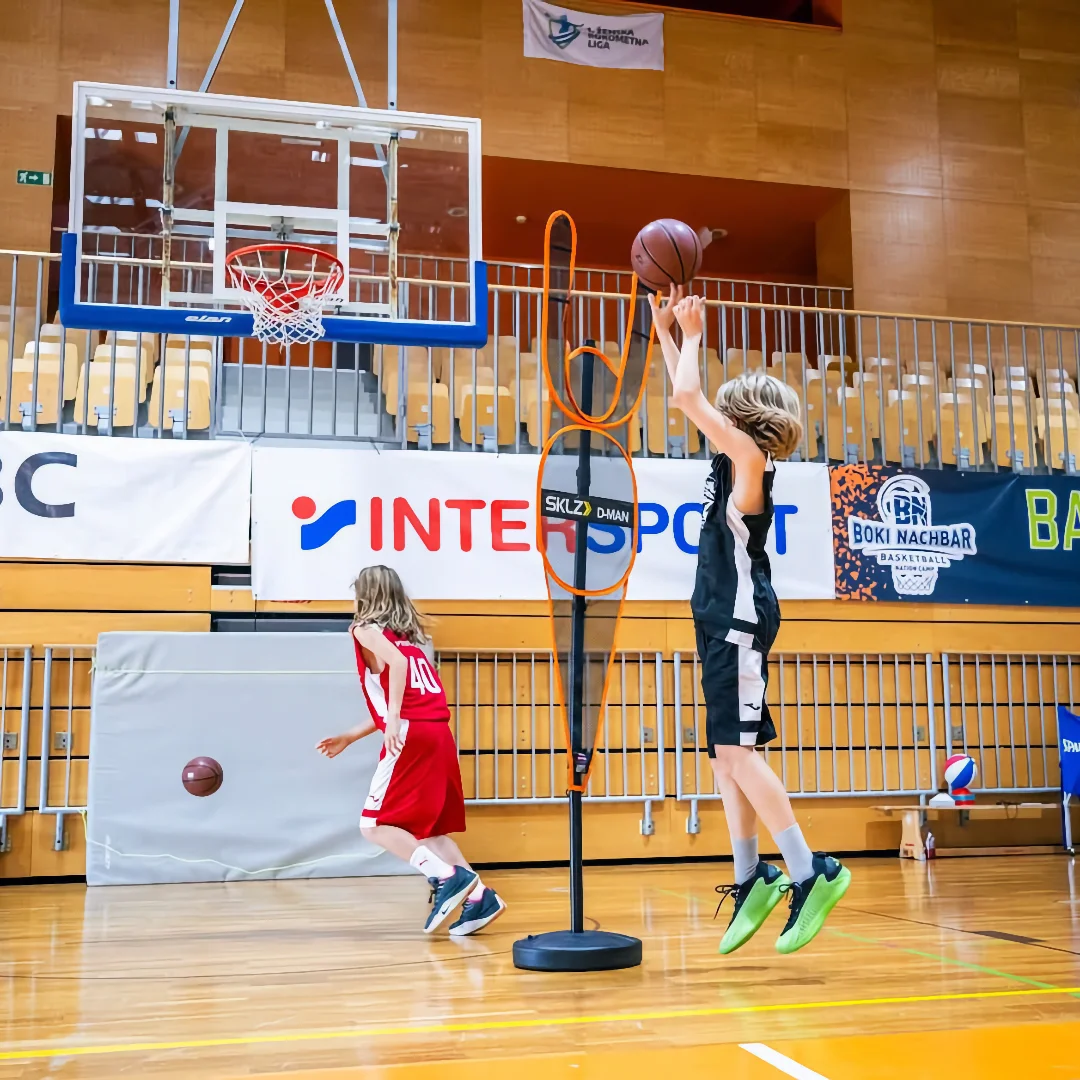 SKLZ D-Man Basketball | Prijenosni obrambeni partner za trening - Slika 4