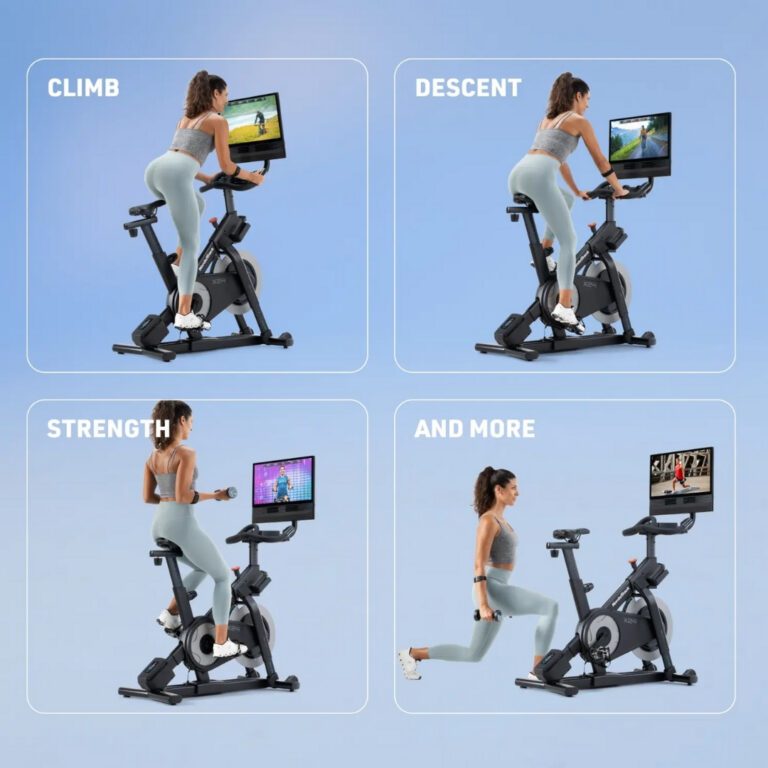 NordicTrack X24 Bike | Pametni sobni bicikl s nagibom +20% / −10% i 24″ zaslonom - Slika 3