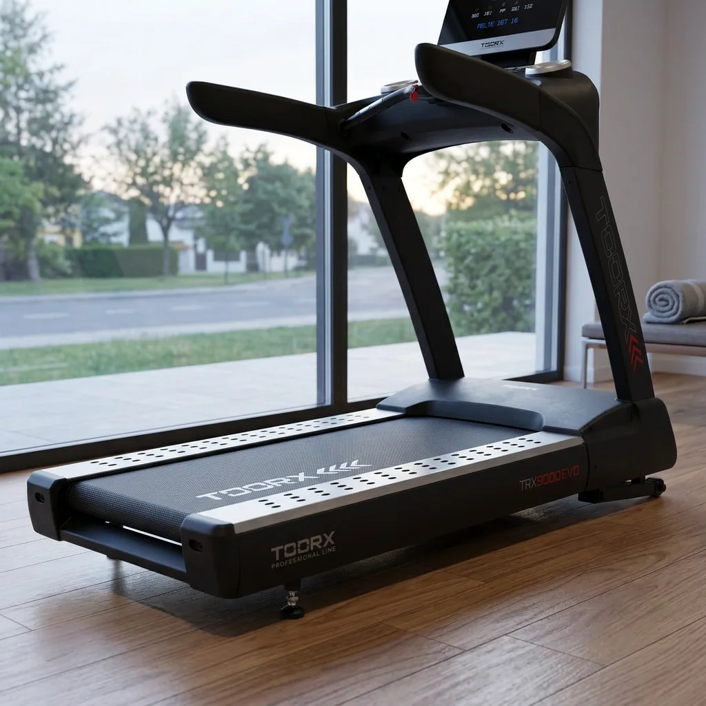 Toorx TRX-9000 EVO | Profesionalna traka za trčanje | AC motor 6/8 HP | Nagib 19 % | Za fitness centre i zahtjevne trkače - Slika 5