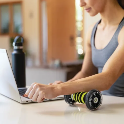 TriggerPoint NANO LTE – foot roller v uporabi