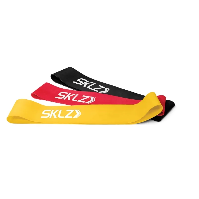 SKLZ Mini Bands 3-Pack | Elastične trake za aktivaciju mišića i snagu