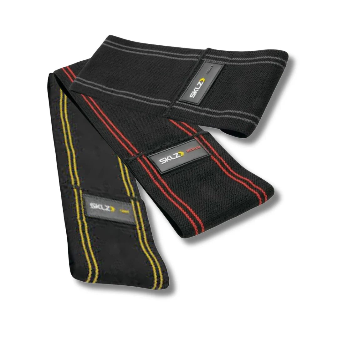 SKLZ Pro Knit Hip Band – elastične zanke (LIGHT • MEDIUM • HEAVY) | 10 cm × 33 cm | Vježbajte bilo gdje, napredujte bez izgovora
