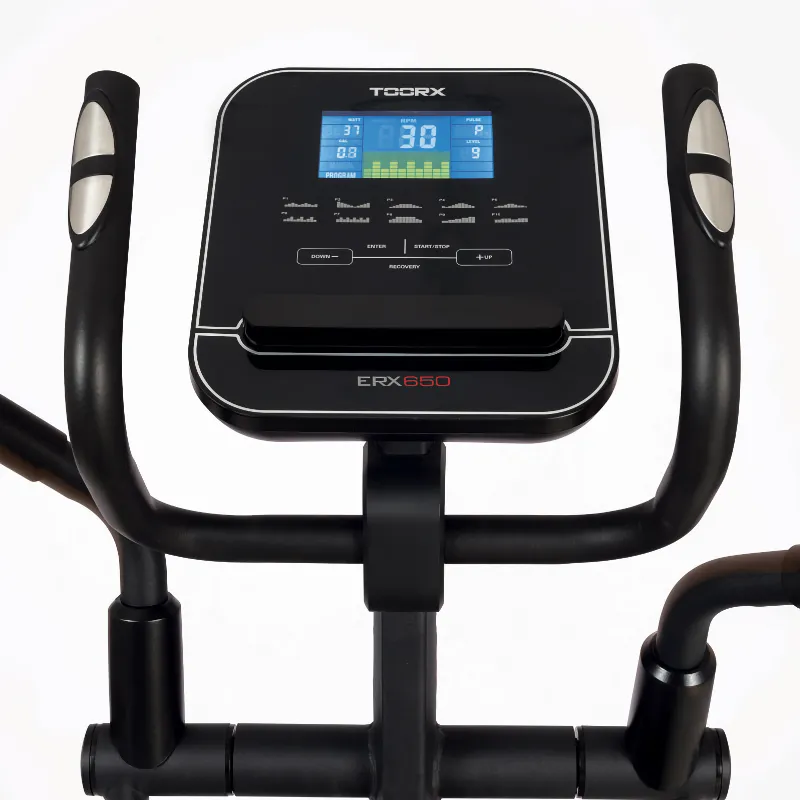 Toorx ERX 650 Eliptični Trenažer | Zamašnjak 16 kg, Korak 510 mm i Kinomap/Zwift Povezivost - Slika 8