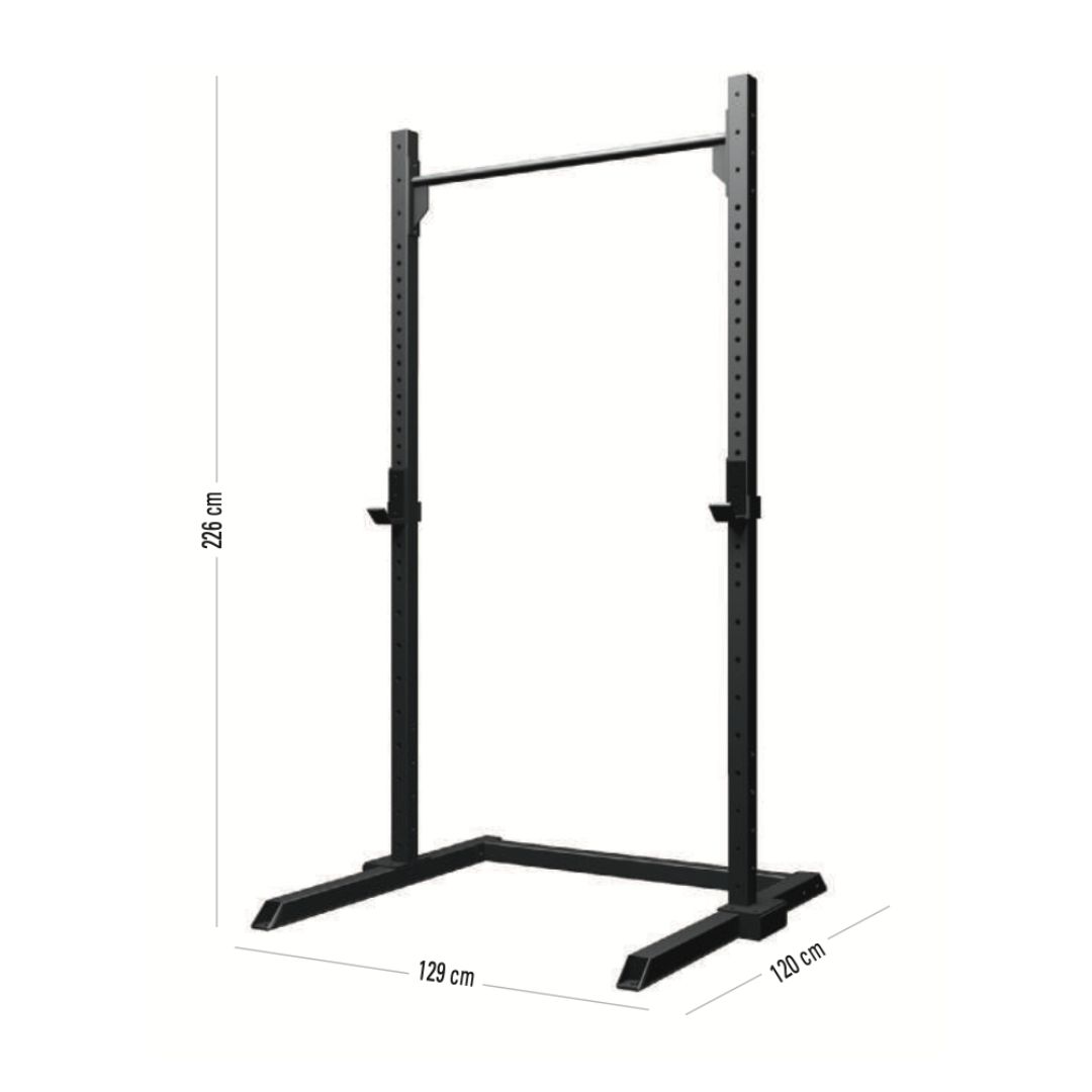 TOORX Squat Stand | Kompaktno i profesionalno stojalo za čučanj, potisak i zgibove! - Slika 2