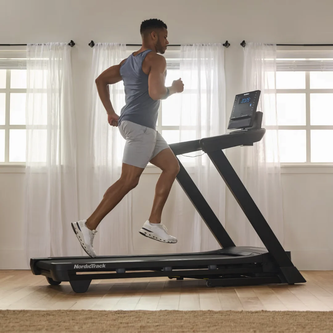 NordicTrack T Series 8 traka za trčanje | 7-inčni LCD zaslon, Brzina do 20 km/h, Nagib 0–12 % | Trenirajte prema vlastitom planu - Slika 2