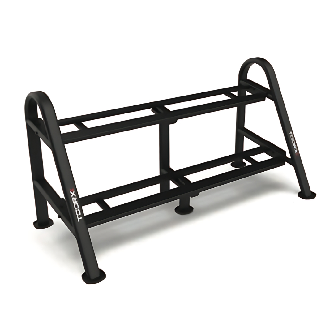 Toorx Studio Rack For Dumbbells With 2 Shelves | Profesionalno dvopolčno postolje za 12 parova bučica