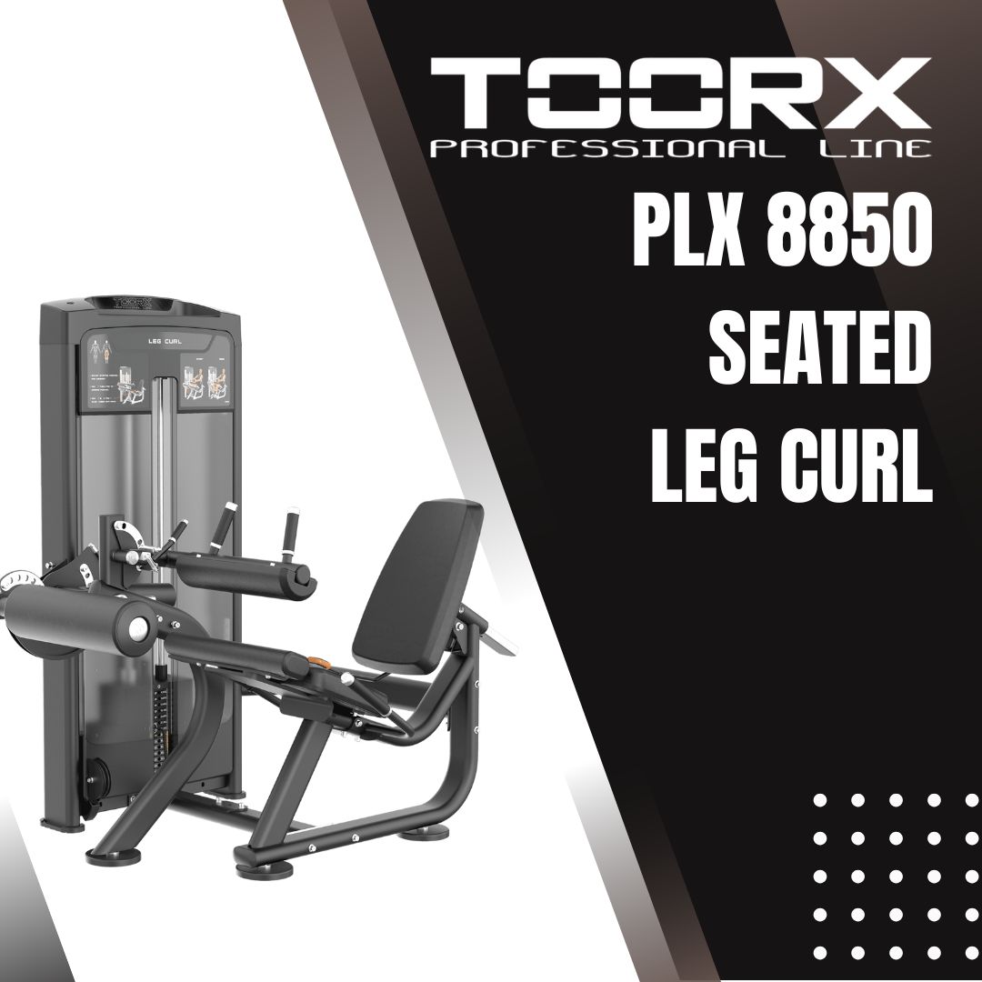 Toorx PLX 8850 Seated Leg Curl | Profesionalna sprava za izolirano jačanje zadnje lože i stabilnost koljena - Slika 6