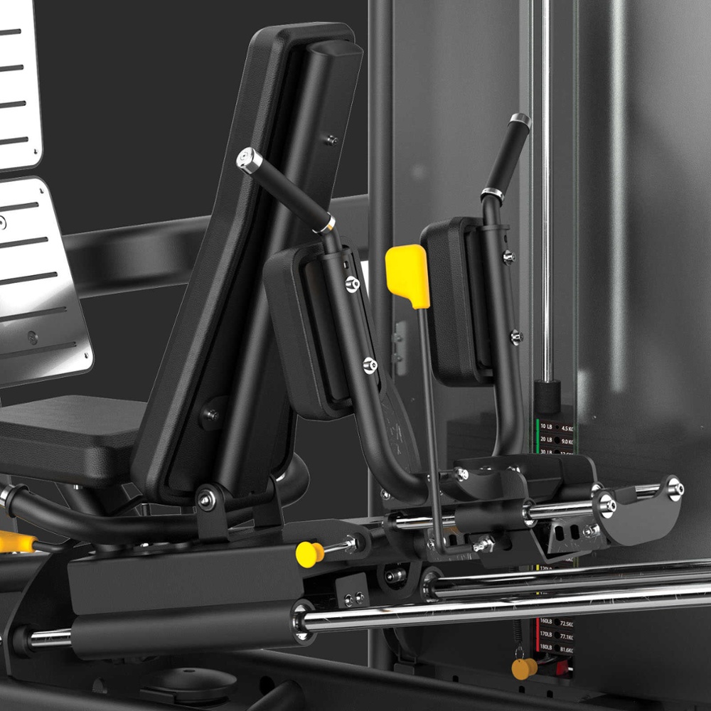 Toorx PLX 9500 Horizontal Leg Press / Hack Squat | Profesionalna dual-function sprava za noge i eksplozivnu snagu donjeg dijela tijela - Slika 2