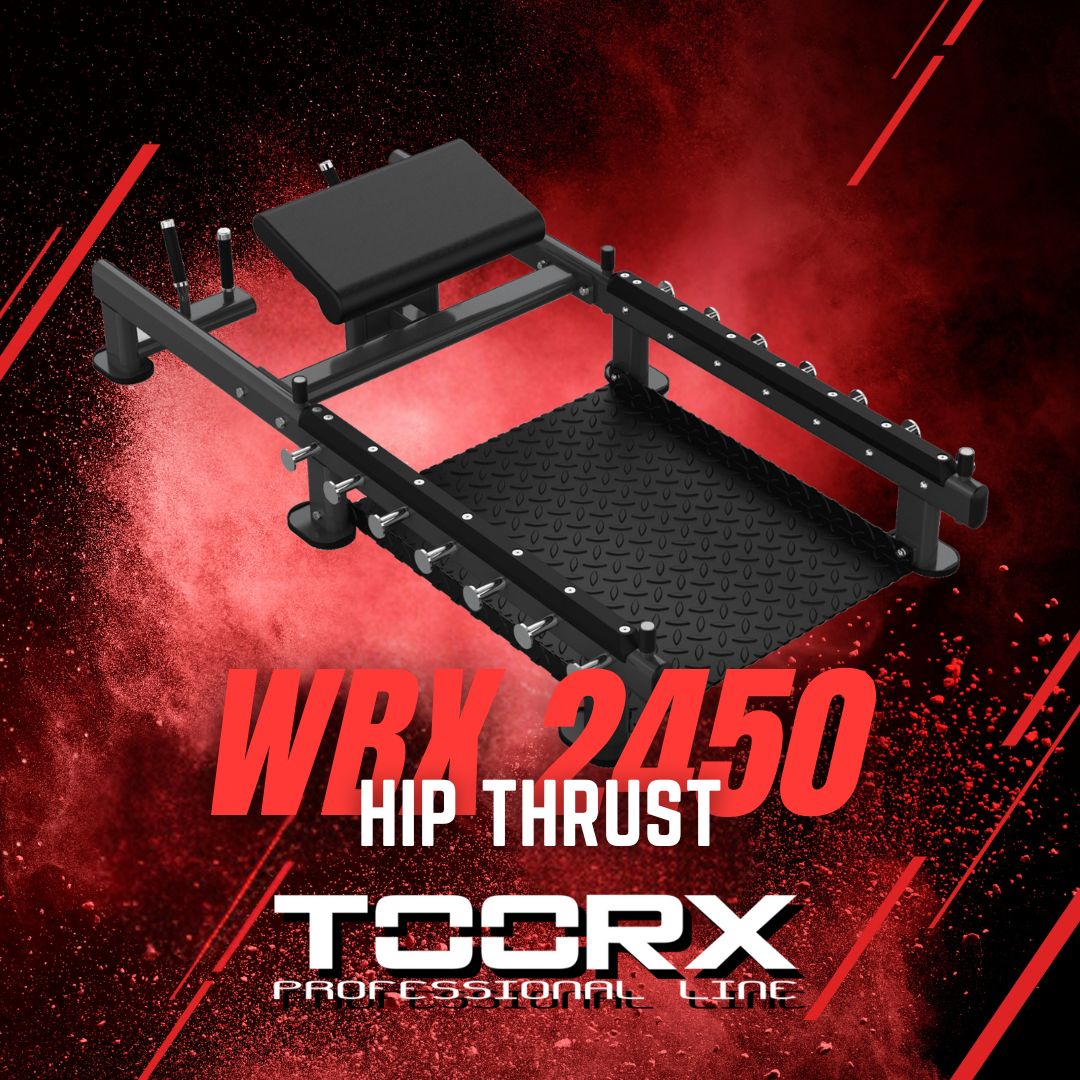 Toorx WBX 2450 Hip Thrust Klupa | Full Commercial, Podesivi naslon, UHMW zaštita | Vrhunska stanica za trening gluteusa