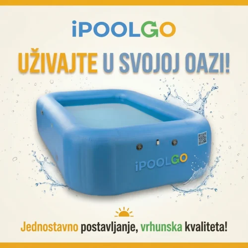 IPoolGo pravokutni bazen 5 m x 3 m x 1,2 m | Više Prostora I Vrhunska Filtracija Za Vaš Vrt