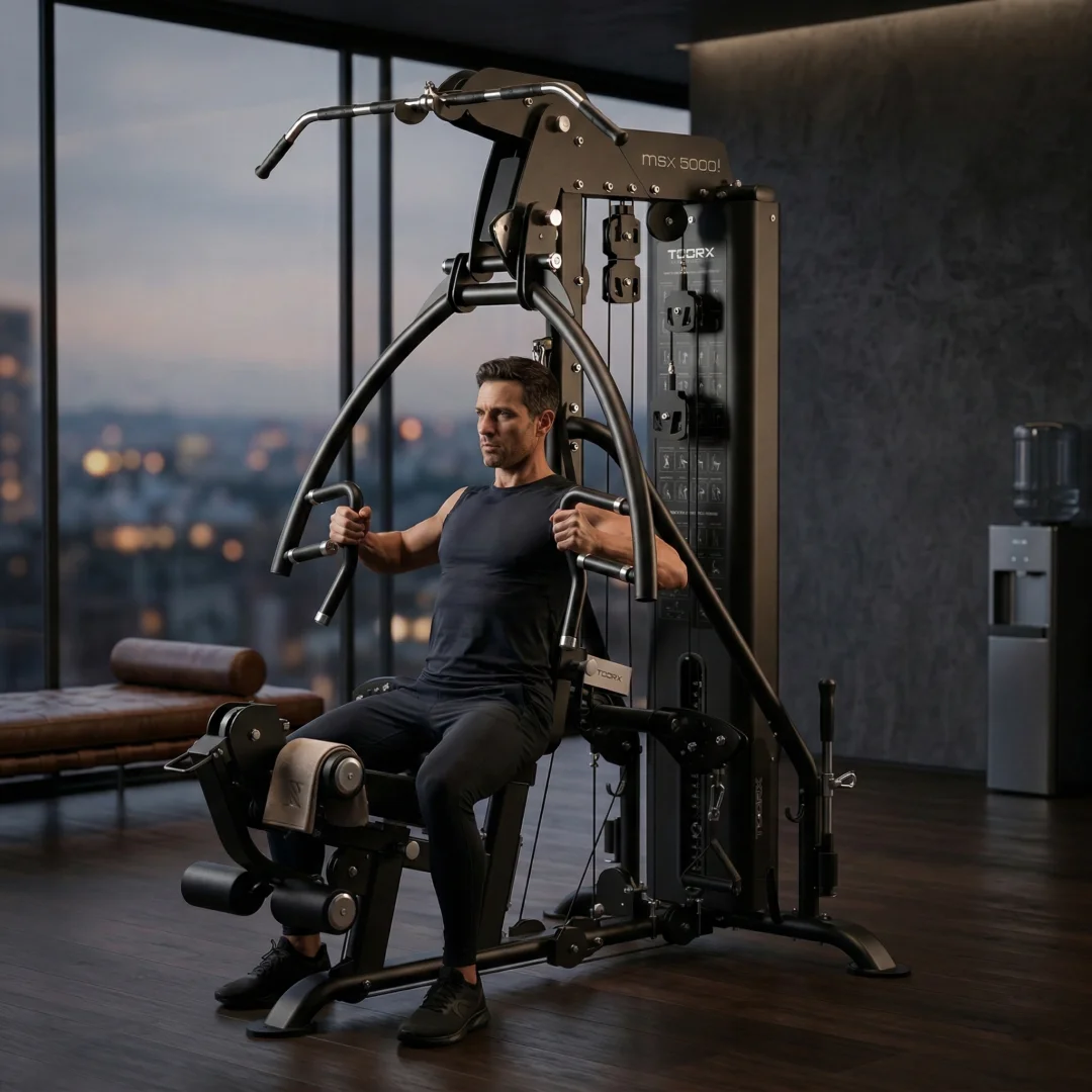 Toorx MSX 5000 multifunkcionalna sprava | 105kg utega | Seated Leg Curl | Profesionalna snaga u vašem domu