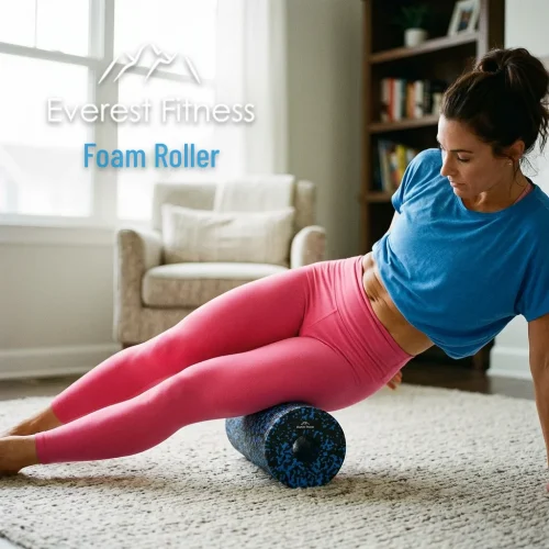 Everest Fitness Masažni Valjak 30 cm | Srednja tvrdoća, 136 g, EPP pjena | Profesionalna samomasaža za dom i teretanu