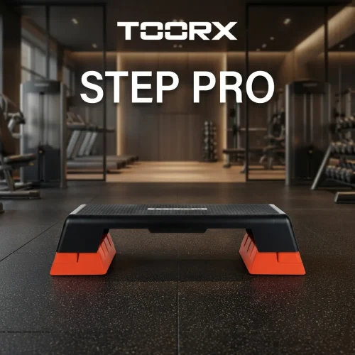 Toorx Step Pro profesionalna aerobna step klupica | 3 razine visine | Maksimalna stabilnost