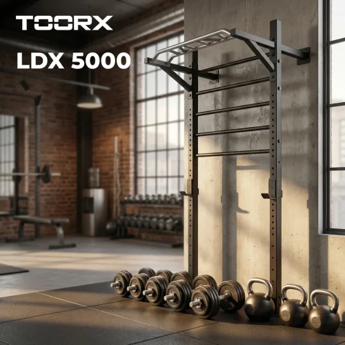 Toorx LDX 5000 Multifunctional Ladder | Profesionalne švedske ljestve s J-hook sustavom i čeličnim okvirom