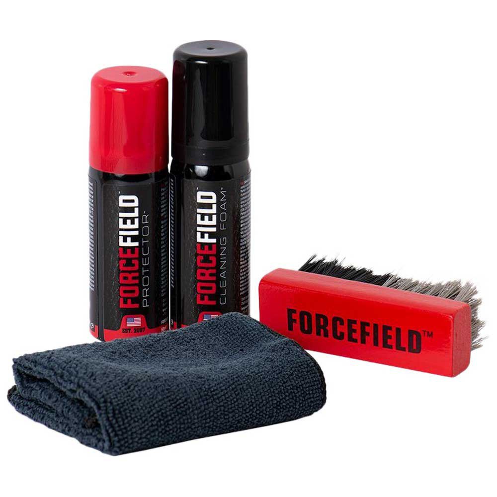 Forcefield Travel Kit komplet za čišćenje obuće | pjena 50 ml, zaštita 50 ml, četka i krpa | Čista obuća gdje god krenuli