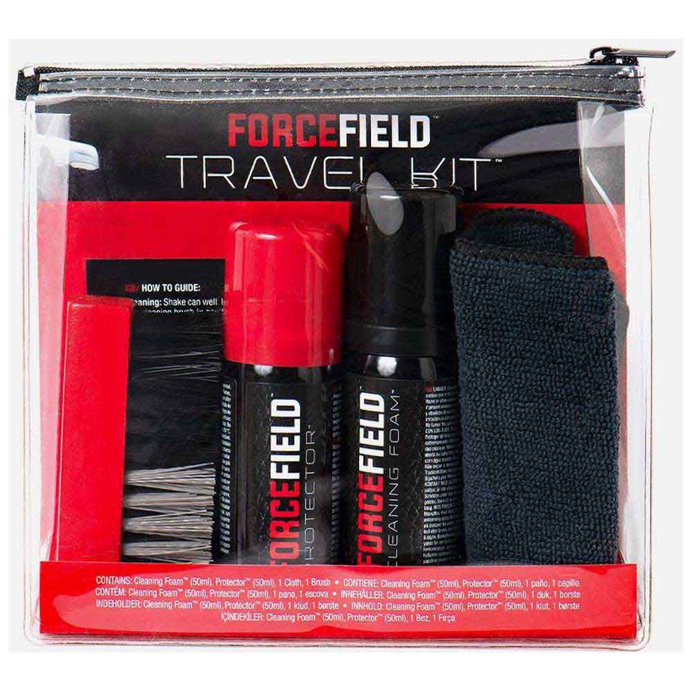 Forcefield Travel Kit komplet za čišćenje obuće | pjena 50 ml, zaštita 50 ml, četka i krpa | Čista obuća gdje god krenuli - Slika 3