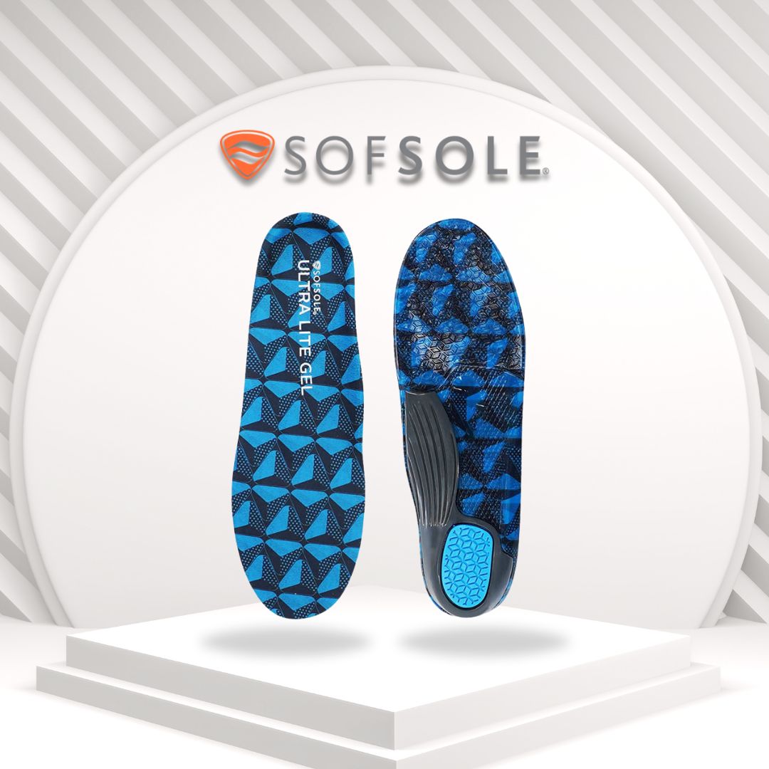 SofSole Ultra Lite Gel vložak | dvopodručna gel tehnologija | maksimalna udobnost i podrška - Slika 5