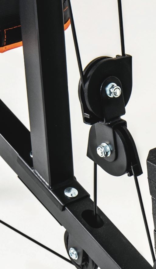 Toorx MSK-500 Multifunkcionalna Fitness Sprava | 45 kg utega | Čelična konstrukcija | Trenirajte cijelo tijelo kod kuće - Slika 4