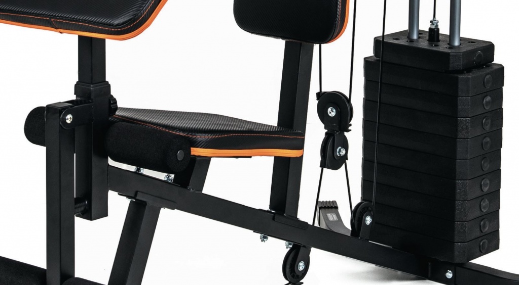 Toorx MSK-500 Multifunkcionalna Fitness Sprava | 45 kg utega | Čelična konstrukcija | Trenirajte cijelo tijelo kod kuće - Slika 7