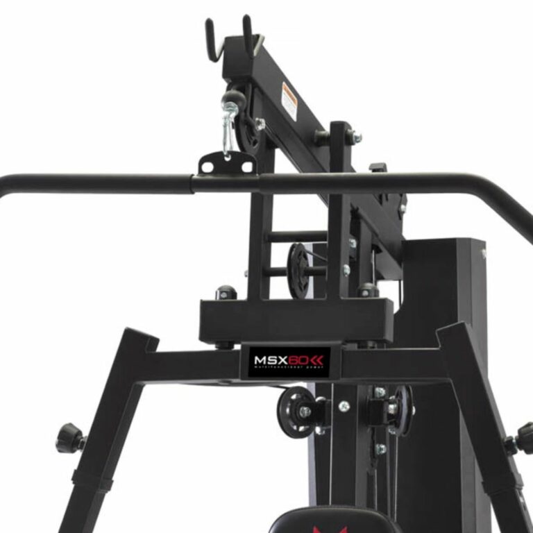 Toorx MSX-60 Multifunkcijska Sprava | 70 kg utega | Sklopivo sjedalo | Čelični okvir 50×70 mm | Trenirajte bez ograničenja - Slika 14