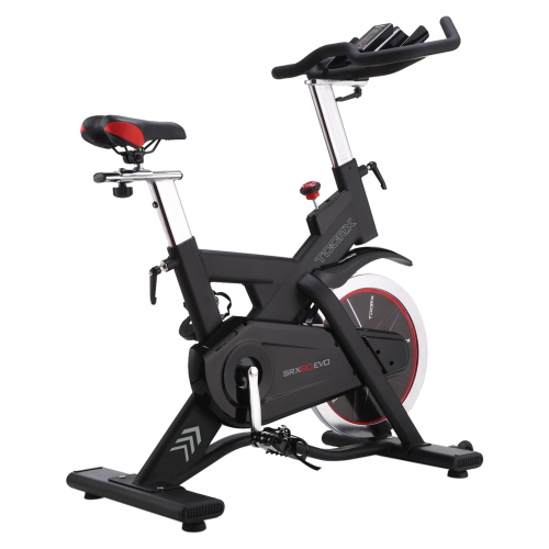 Toorx SRX-80 EVO sobni bicikl | 24 kg zamašnjak, remenski prijenos, ručni otpor | Intenzivan indoor cycling kod kuće