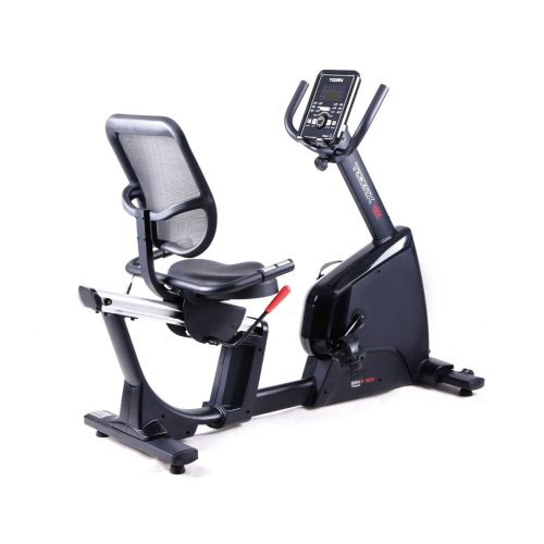 Toorx BRX Recumbent 300 ležeći sobni bicikl | 32 razine otpora, App Ready, korisnik do 150 kg | Udoban kardio trening kod kuće