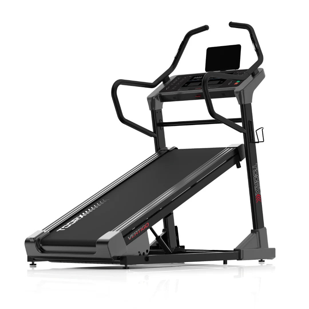 Toorx Vertigo traka za trčanje | RUN & CLIMB, nagib do 45 %, Zwift & Kinomap | Vrhunski trening trčanja i hoda uzbrdo - Slika 6