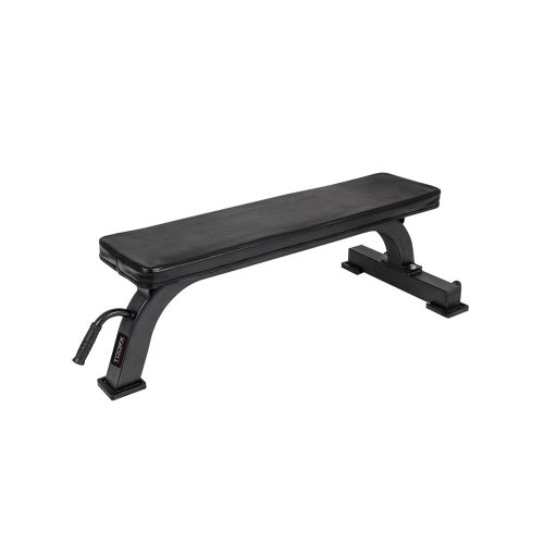Toorx WBX-100 ravna klupa za utege | Nosivost 320 kg, profil 75 × 75 mm i jastuk 60 mm | Stabilna baza za trening snage