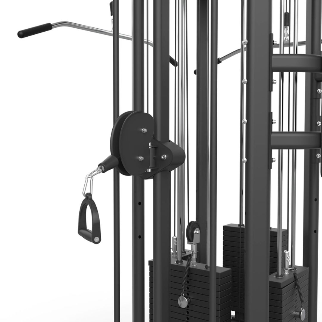 Toorx Professional CSX-8800 Jungle 4 Stations | 4 radne stanice, 4 težinska bloka i PREMIUM GRADE koloturi | Profesionalni trening cijelog tijela - Slika 5