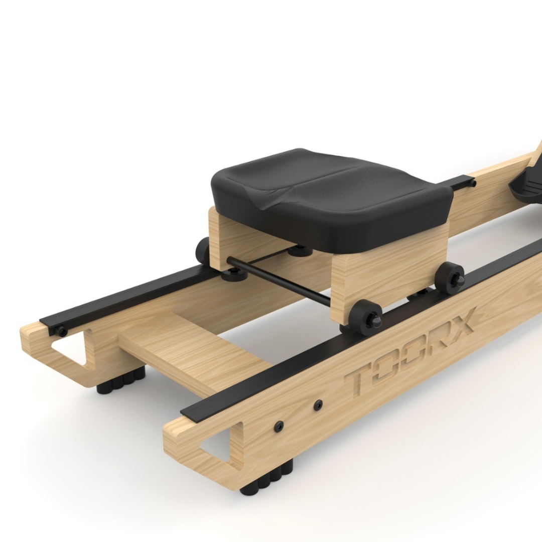 Toorx Rower Craft sprava za veslanje | Okvir od jasenova drva, vodeni otpor i Kinomap | Vrhunski trening u elegantnom dizajnu - Slika 3