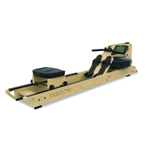Toorx Rower Craft sprava za veslanje | Okvir od jasenova drva, vodeni otpor i Kinomap | Vrhunski trening u elegantnom dizajnu