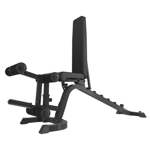 Toorx WBX-220 Multifit višenamjenska klupa za utege | 7 položaja naslona, leg curl i nosivost 320 kg | Svestran trening cijelog tijela