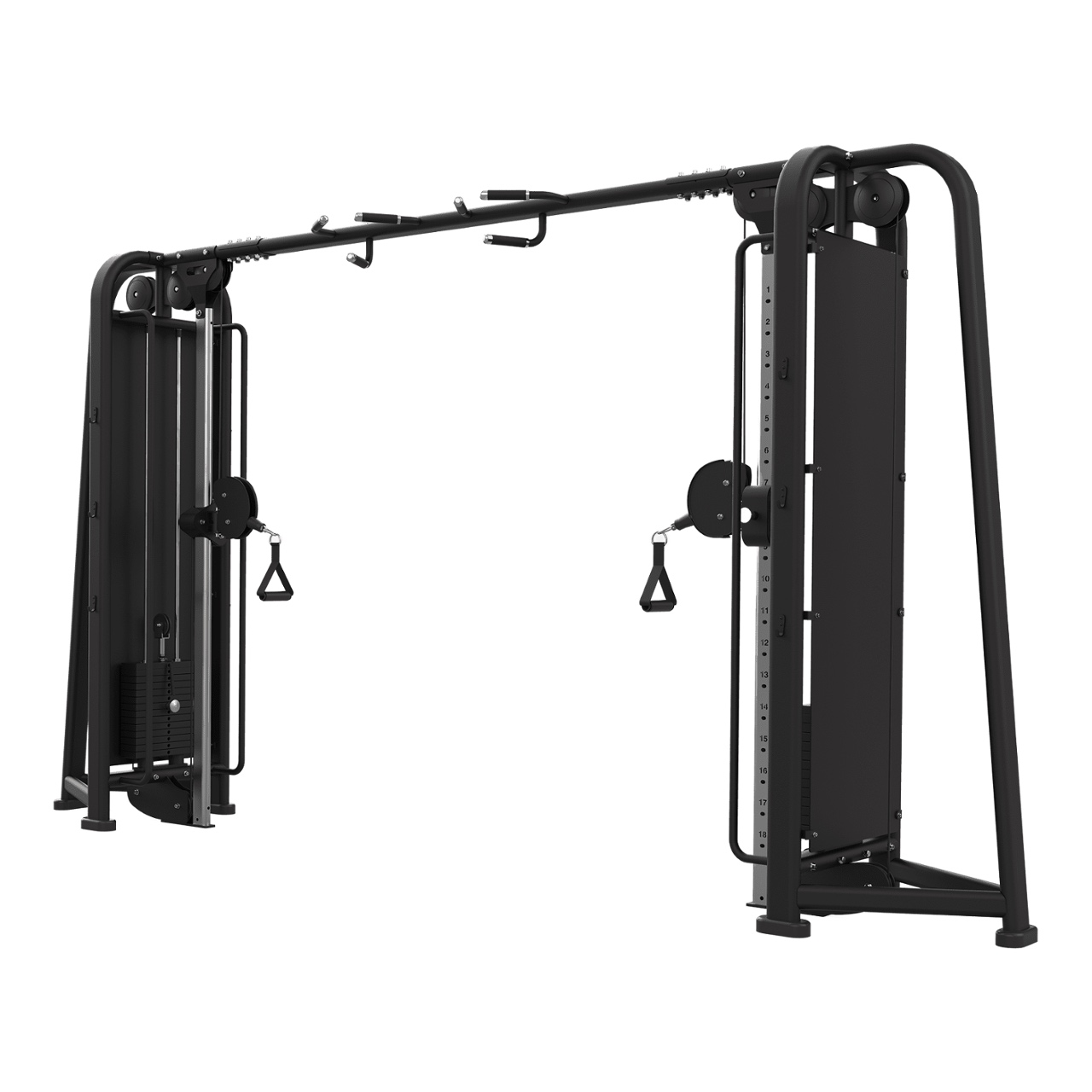 Toorx Professional CSX-7000 Cable Crossover | 2 × 70 kg težinski blok, PREMIUM GRADE koloturi i profesionalna izvedba | Svestran trening cijelog tijela