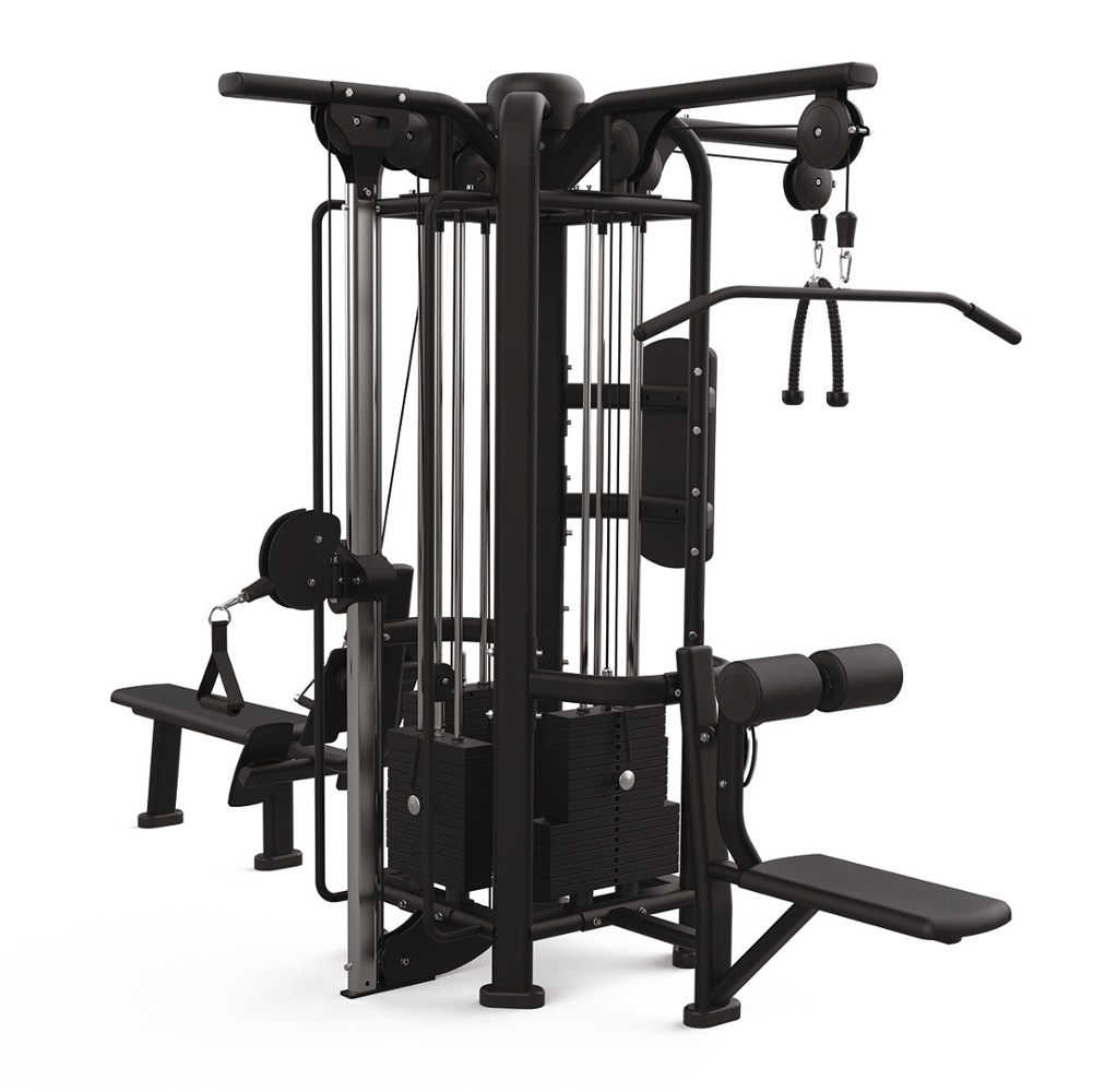 Toorx Professional CSX-9000 Jungle 4 Stations | Cable Crossover 2 × 70 kg, lat 95 kg i pulley 102,5 kg | Profesionalni Full Body trening