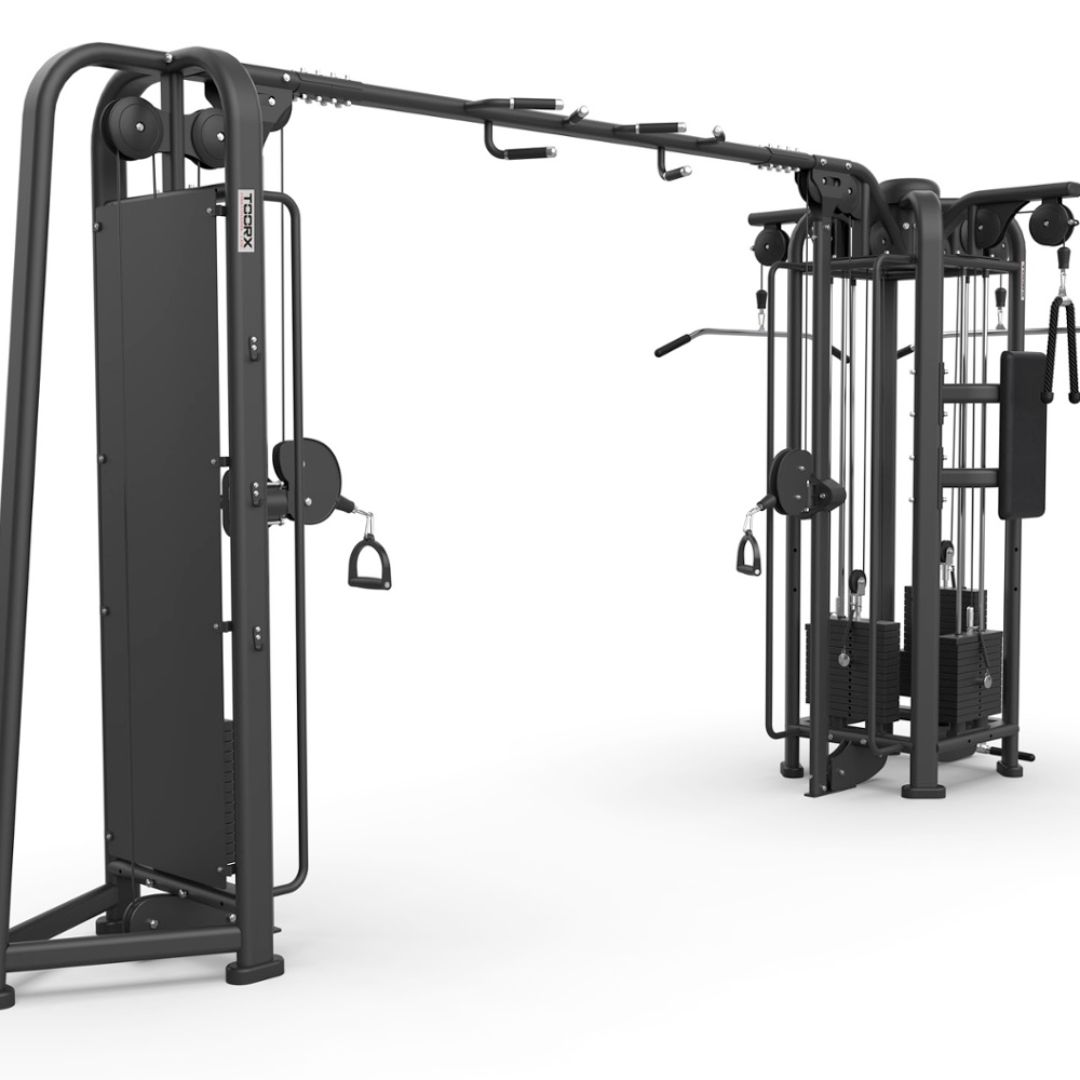 Toorx Professional CSX-9100 Jungle 5 Stations | Cable Crossover 2 × 70 kg, 5 radnih stanica i PREMIUM GRADE koloturi | Profesionalni Full Body trening - Slika 6