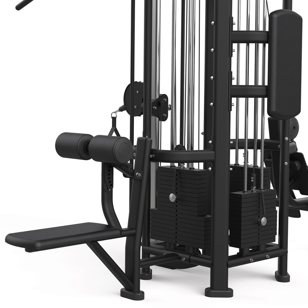 Toorx Professional CSX-9200 Jungle 5 Stations | Cable Crossover 2 × 70 kg, Lat Machine 95 kg i Pulley 102,5 kg | Profesionalni Full Body trening - Slika 2