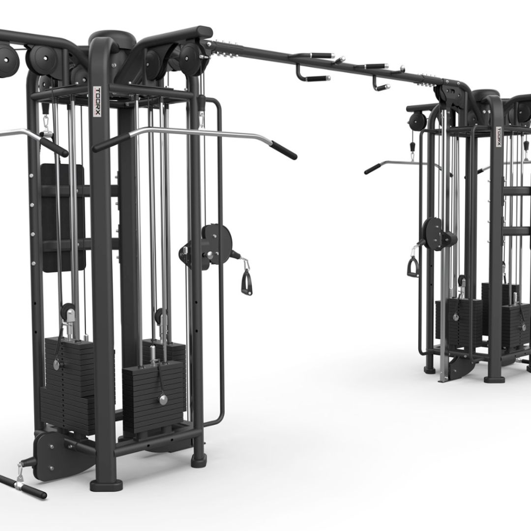 Toorx Professional CSX-9300 Jungle 8 Stations | Cable Crossover 2 × 70 kg, 8 radnih stanica i PREMIUM GRADE koloturi | Profesionalni Full Body trening - Slika 2
