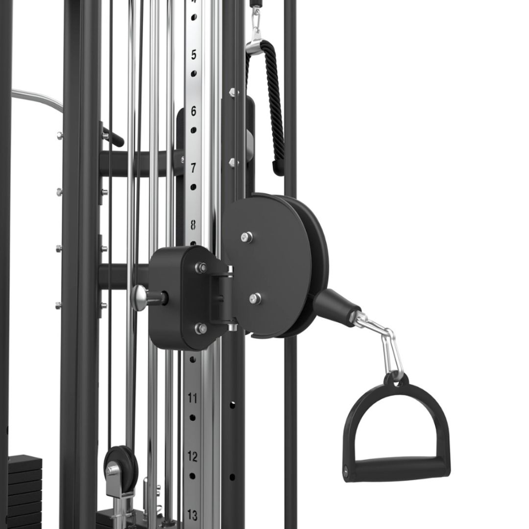 Toorx Professional CSX-9300 Jungle 8 Stations | Cable Crossover 2 × 70 kg, 8 radnih stanica i PREMIUM GRADE koloturi | Profesionalni Full Body trening - Slika 3