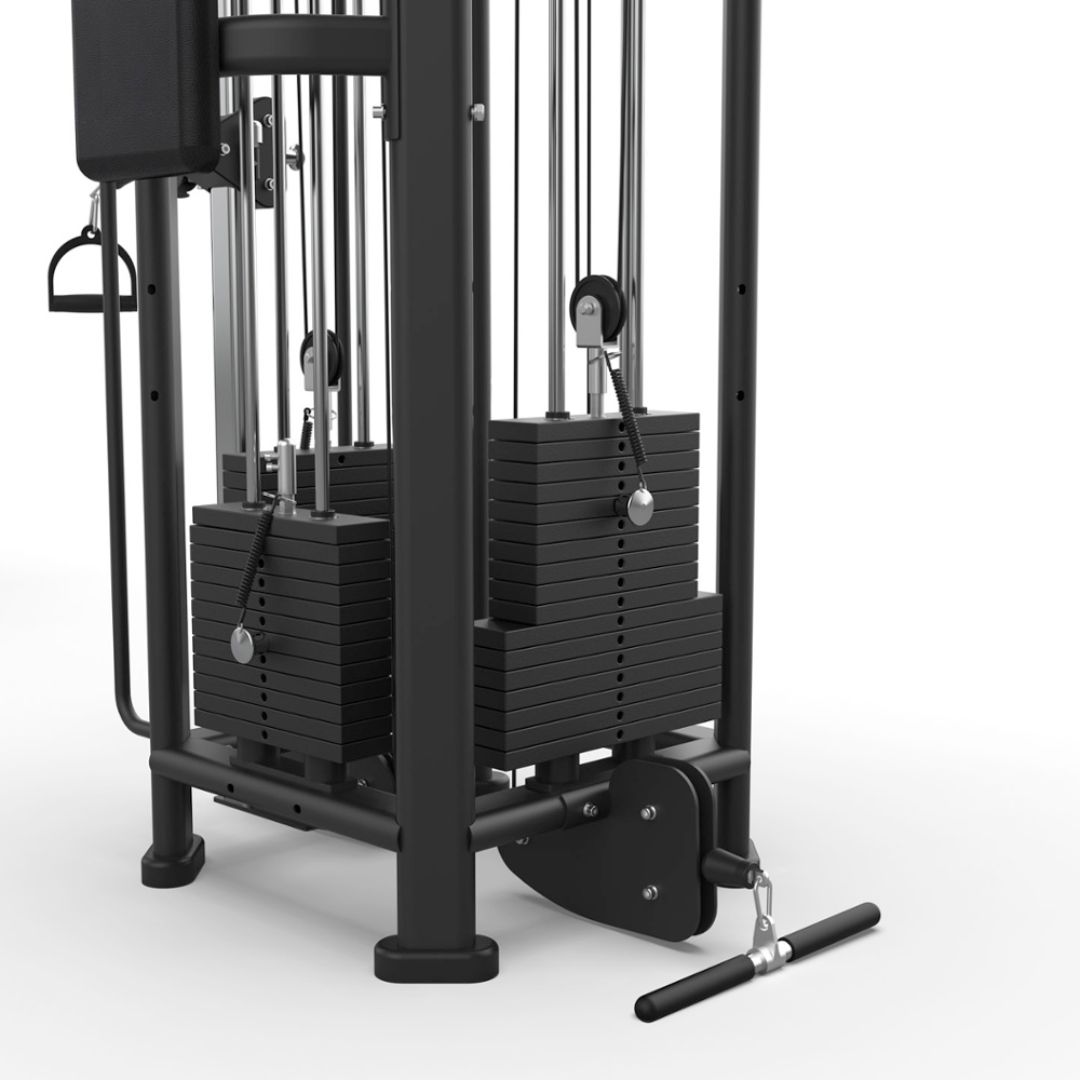 Toorx Professional CSX-9300 Jungle 8 Stations | Cable Crossover 2 × 70 kg, 8 radnih stanica i PREMIUM GRADE koloturi | Profesionalni Full Body trening - Slika 5