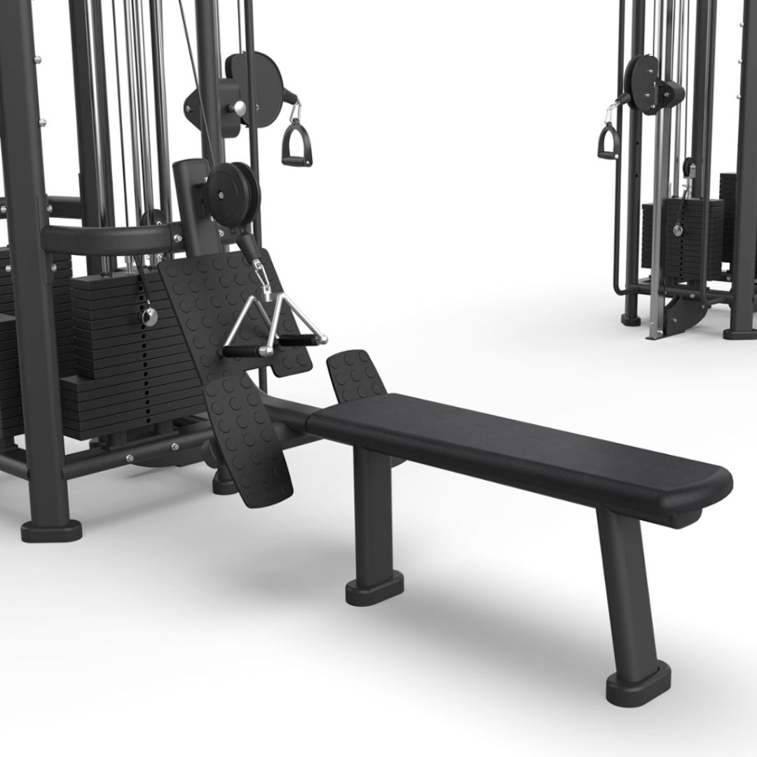 Toorx Professional CSX-9500 Jungle 8 Stations | Cable Crossover 2 × 70 kg, Lat Machine 95 kg, Pulley 102,5 kg i 8 radnih stanica | Profesionalni Full Body trening - Slika 4