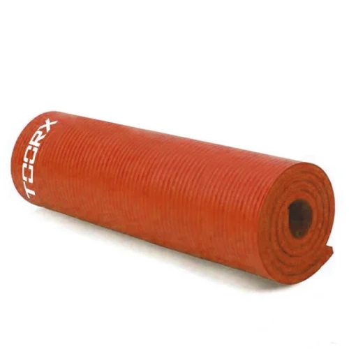 Toorx MAT-171PRO narančasta prostirka za vježbanje 172 x 61 cm | debljina 1,5 cm, kromirane ušice, protuklizna površina | Boja koju u prostoru odmah uočite