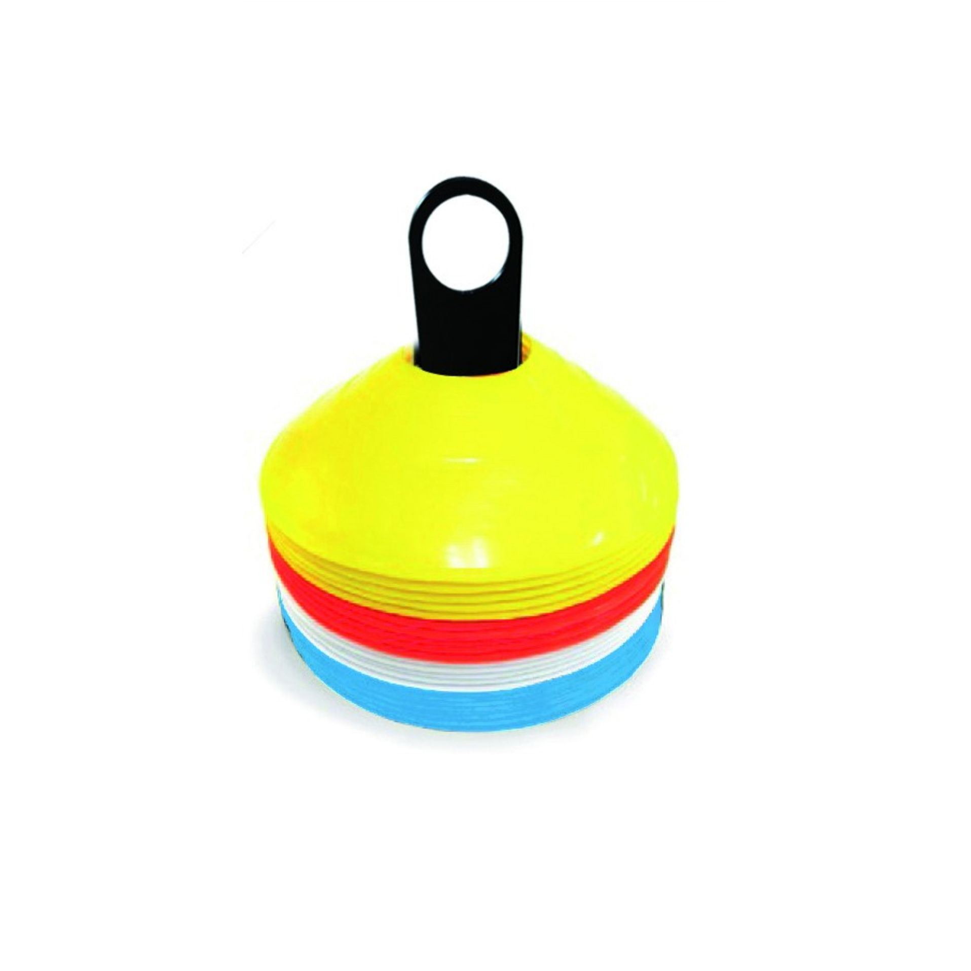 Toorx čunjevi za agilnost 24 komada | 4 boje · Ø 19 cm · stalak | organizirajte svaki trening