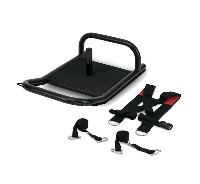 Toorx AHF-186 sanjke za trening s utezima | 97 × 28 × 60 cm · ploče Ø 25/50 mm · 2 trake | složite trening s opterećenjem - Slika 2