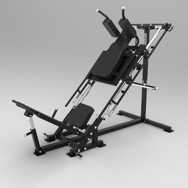 Toorx Vertical HSX-3000 Leg Press / Hack Squat | 500 kg ukupno (korisnik + utezi) | 140.7 kg | Leg Press i Hack Squat u jednoj spravi - Slika 4