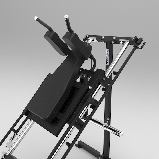 Toorx Vertical HSX-3000 Leg Press / Hack Squat | 500 kg ukupno (korisnik + utezi) | 140.7 kg | Leg Press i Hack Squat u jednoj spravi - Slika 5