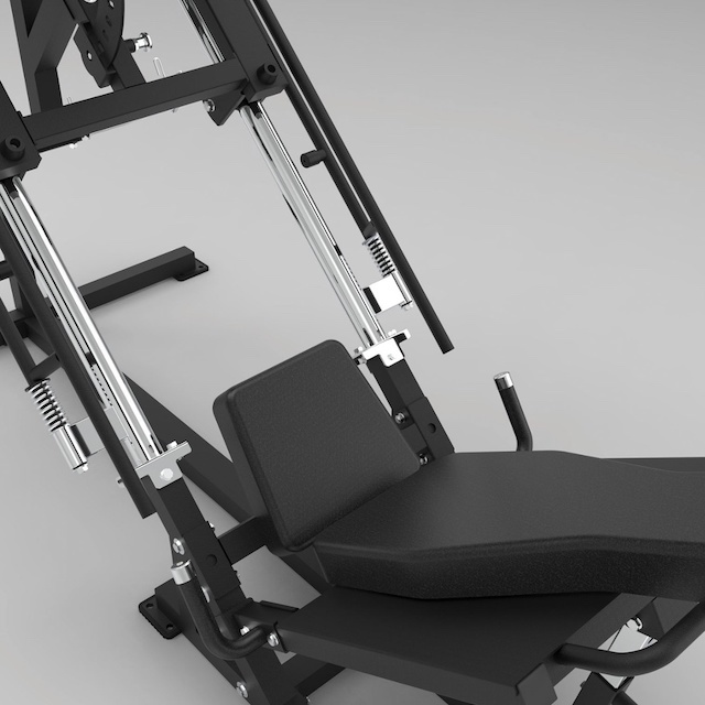 Toorx Vertical HSX-3000 Leg Press / Hack Squat | 500 kg ukupno (korisnik + utezi) | 140.7 kg | Leg Press i Hack Squat u jednoj spravi - Slika 6