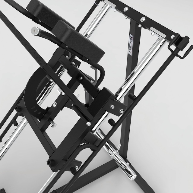 Toorx Vertical HSX-3000 Leg Press / Hack Squat | 500 kg ukupno (korisnik + utezi) | 140.7 kg | Leg Press i Hack Squat u jednoj spravi - Slika 8