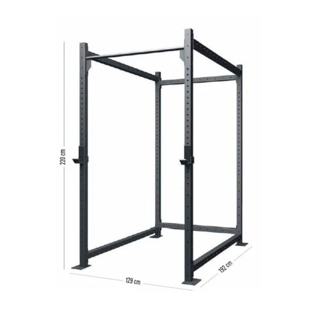 Toorx Professional G60-PR Power Rack | 60 × 60 × 3,2 mm | 2 J-cupa | čvrsta osnova za trening snage