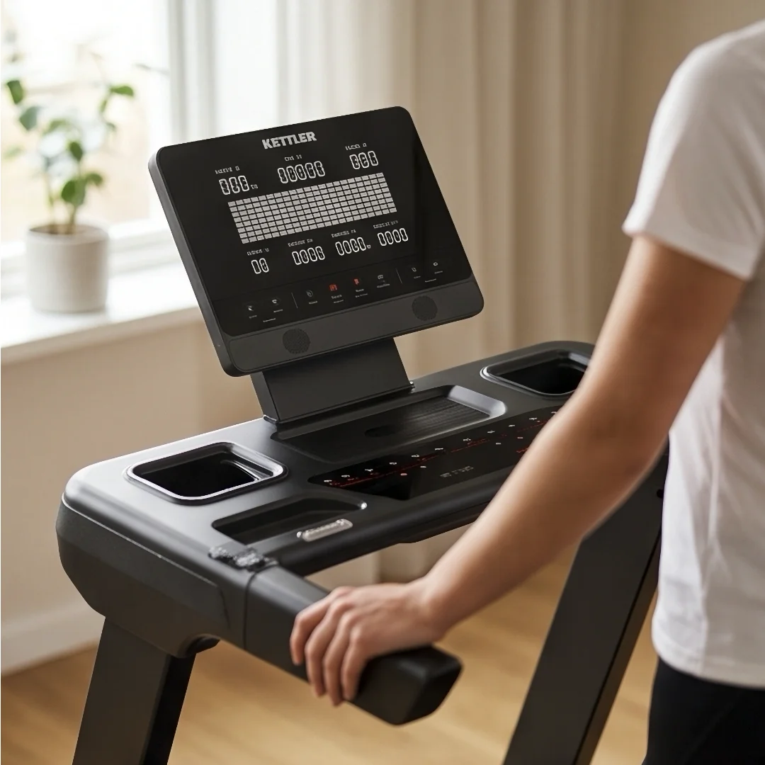 Kettler Alpha Run 400 traka za trčanje | 3 KS motor bez četkica (DC), 20 km/h, nagib 0–15% | Prvi korak prema redovitom treningu kod kuće - Slika 8