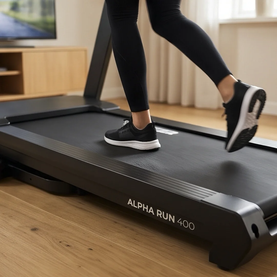 Kettler Alpha Run 400 traka za trčanje | 3 KS motor bez četkica (DC), 20 km/h, nagib 0–15% | Prvi korak prema redovitom treningu kod kuće - Slika 6
